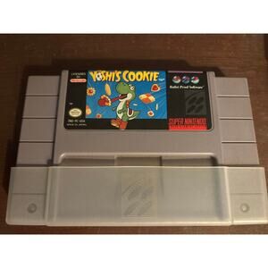 Yoshi's Yoshi Cookie (Super Nintendo SNES, 1993) Cartridge Only